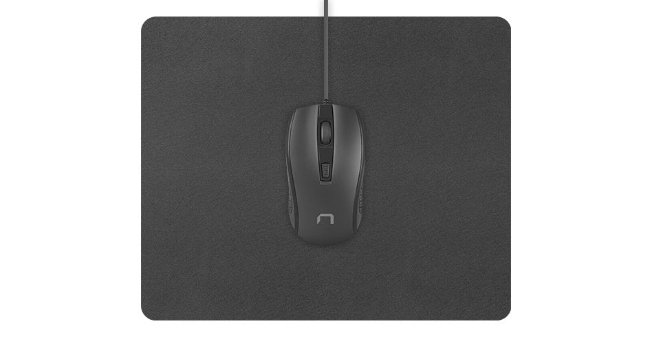 Natec Mousepad Printable 250x210mm Black