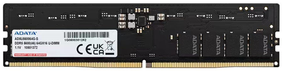 Adata Ram Ad5u560064g-S 64gb 5600mhz Dimm Ddr5