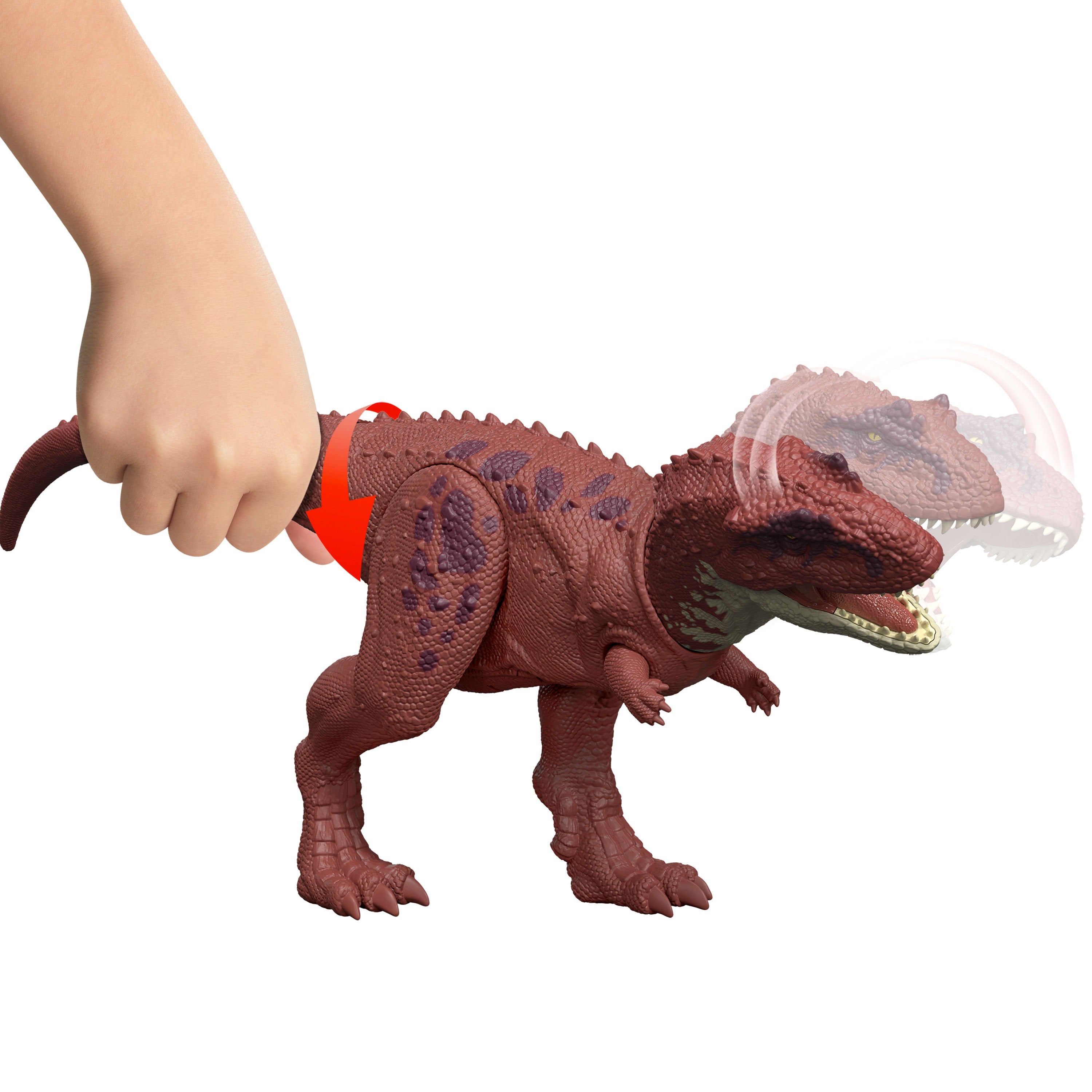 Mattel Jurassic World Wild Roar Aucasaurus Jgb88
