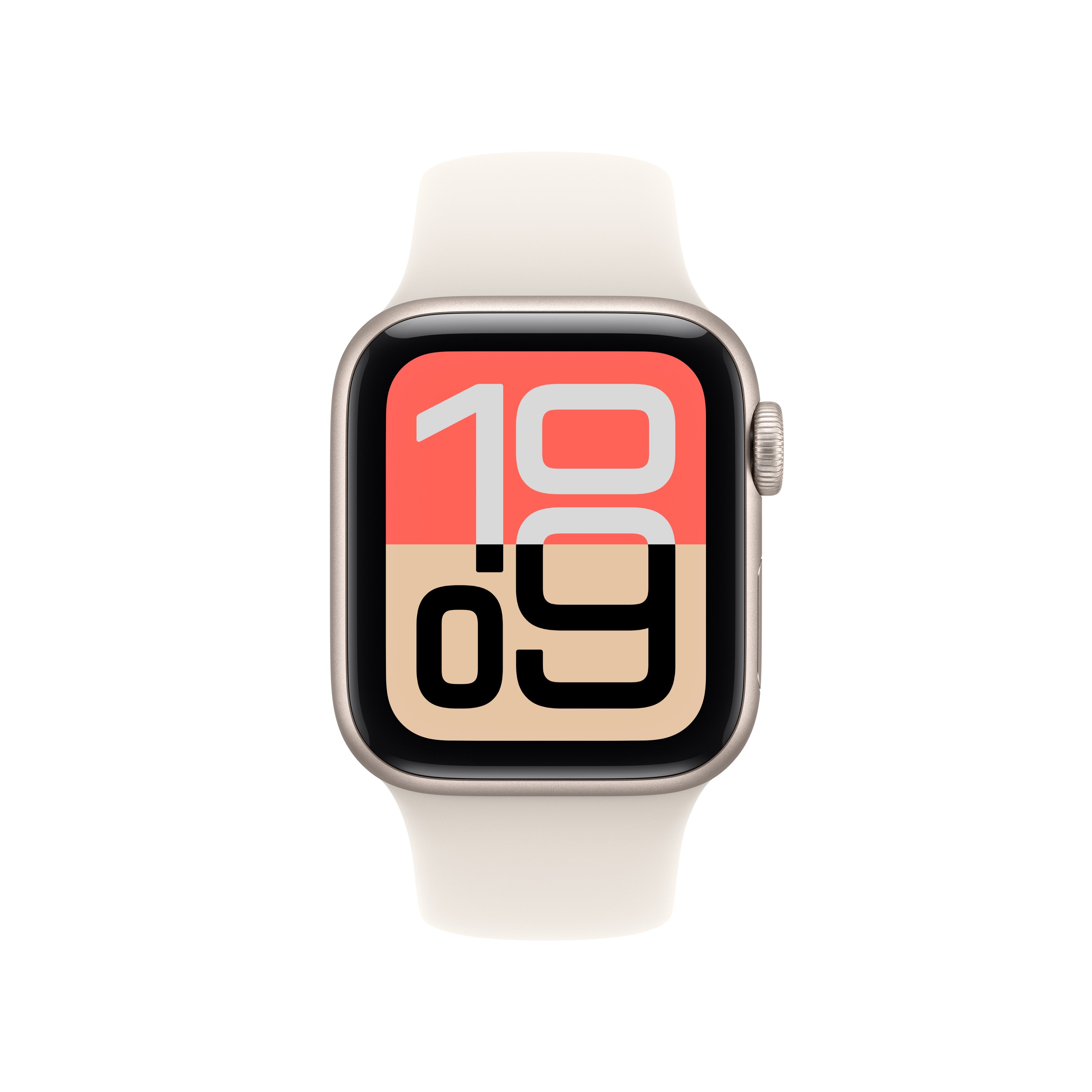 Apple Watch Se 3 Gps 40mm Starlight Aluminium Case With Starlight  Sport Band - M/L,Model A3324 Meh54et/A