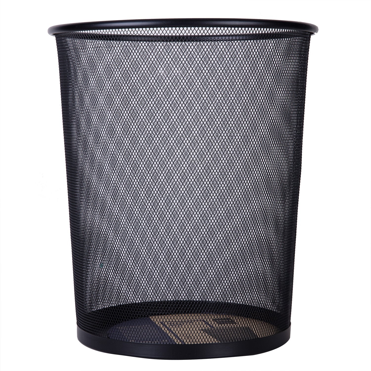 Deli Papelera Grande Metalica 295x240x347mm Negro