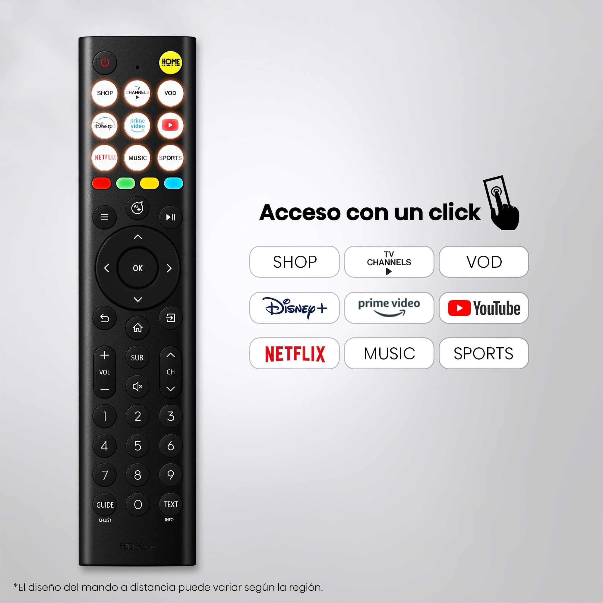 Tv Hisense 32a5s 32" Fhd Qled Smart Tv Dolby Atmos Modo Juego Airplay