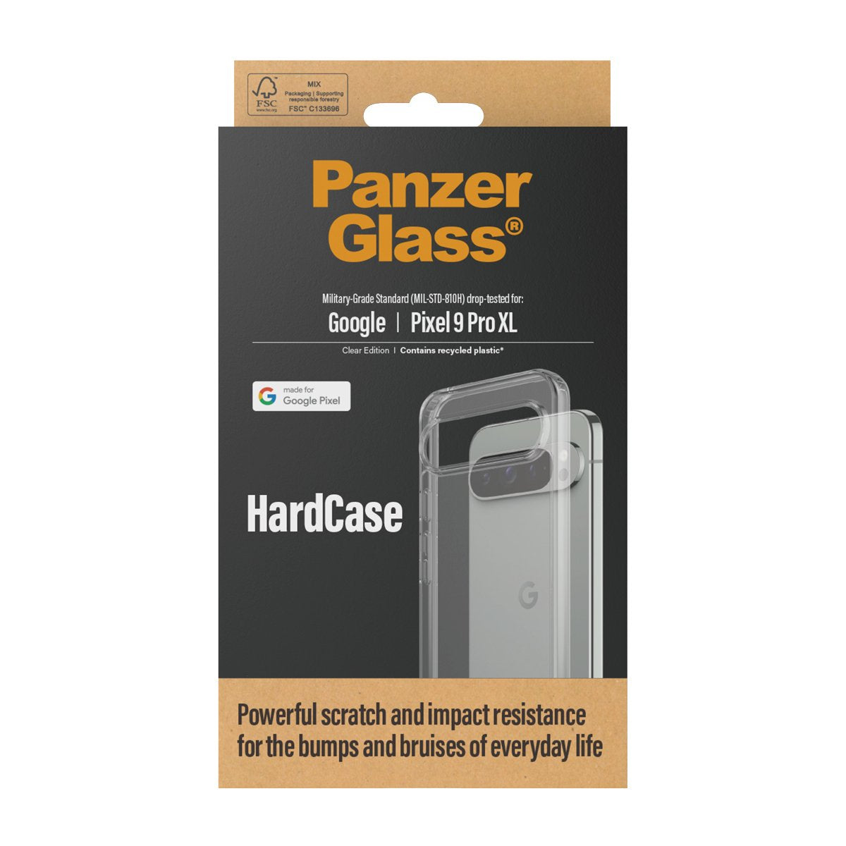 EAN 5715685000607 - PanzerGlass ® HardCase Transparent Google Pixel 9 Pro XL funda para teléfono móvil Transparente imagen 3