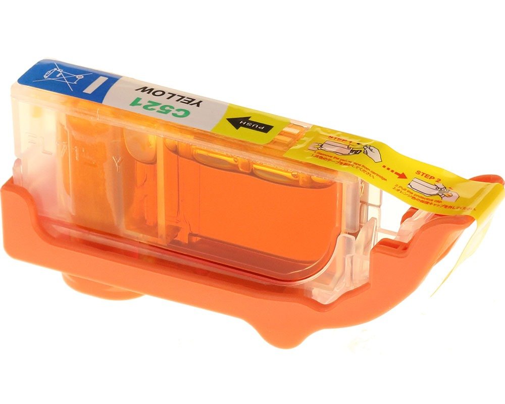 G&G Cartucho De Tinta Compatible Canon Cli-521y/ 2936b001 Amarillo