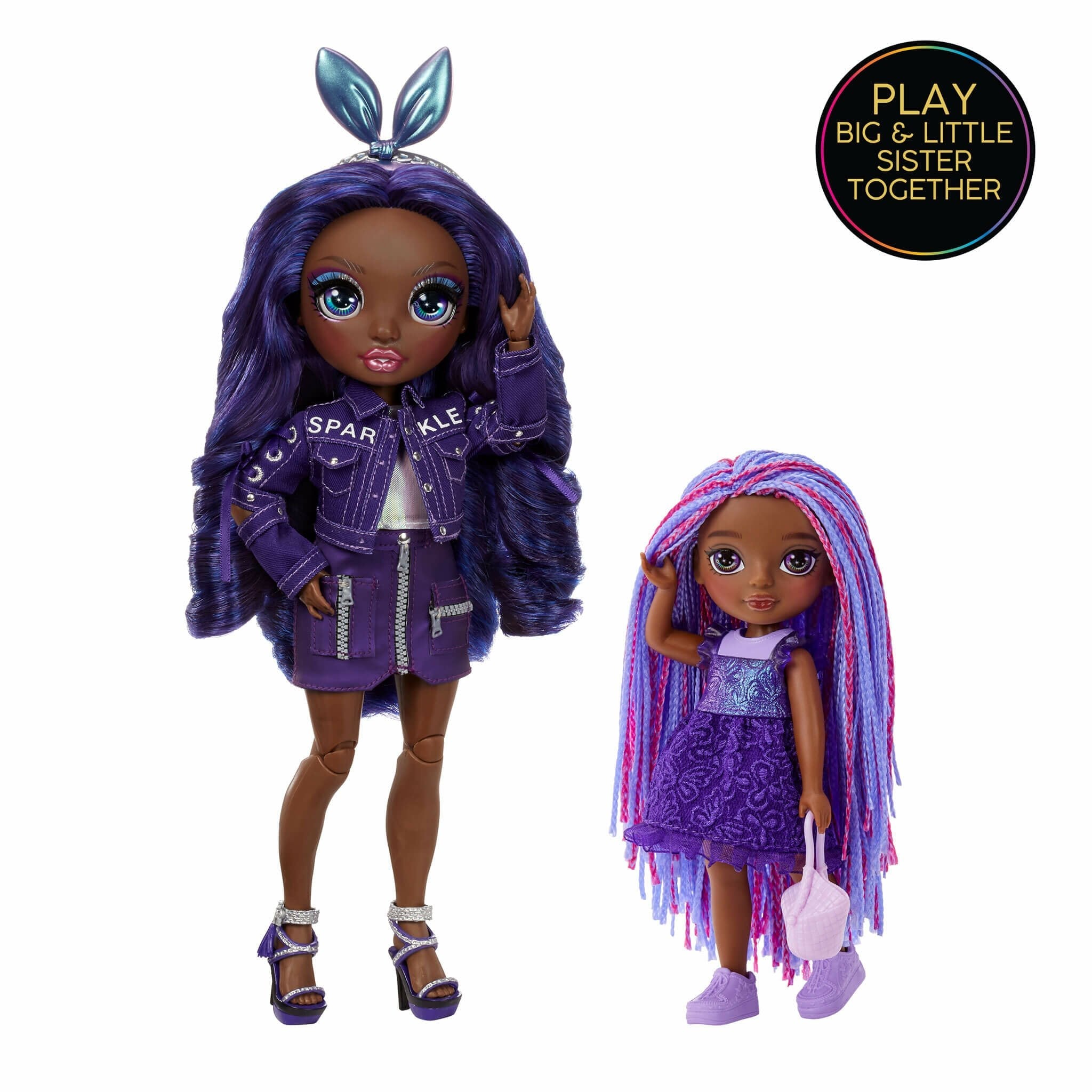 Muñeca Little Fashion Indigo Morada Rainbow High
