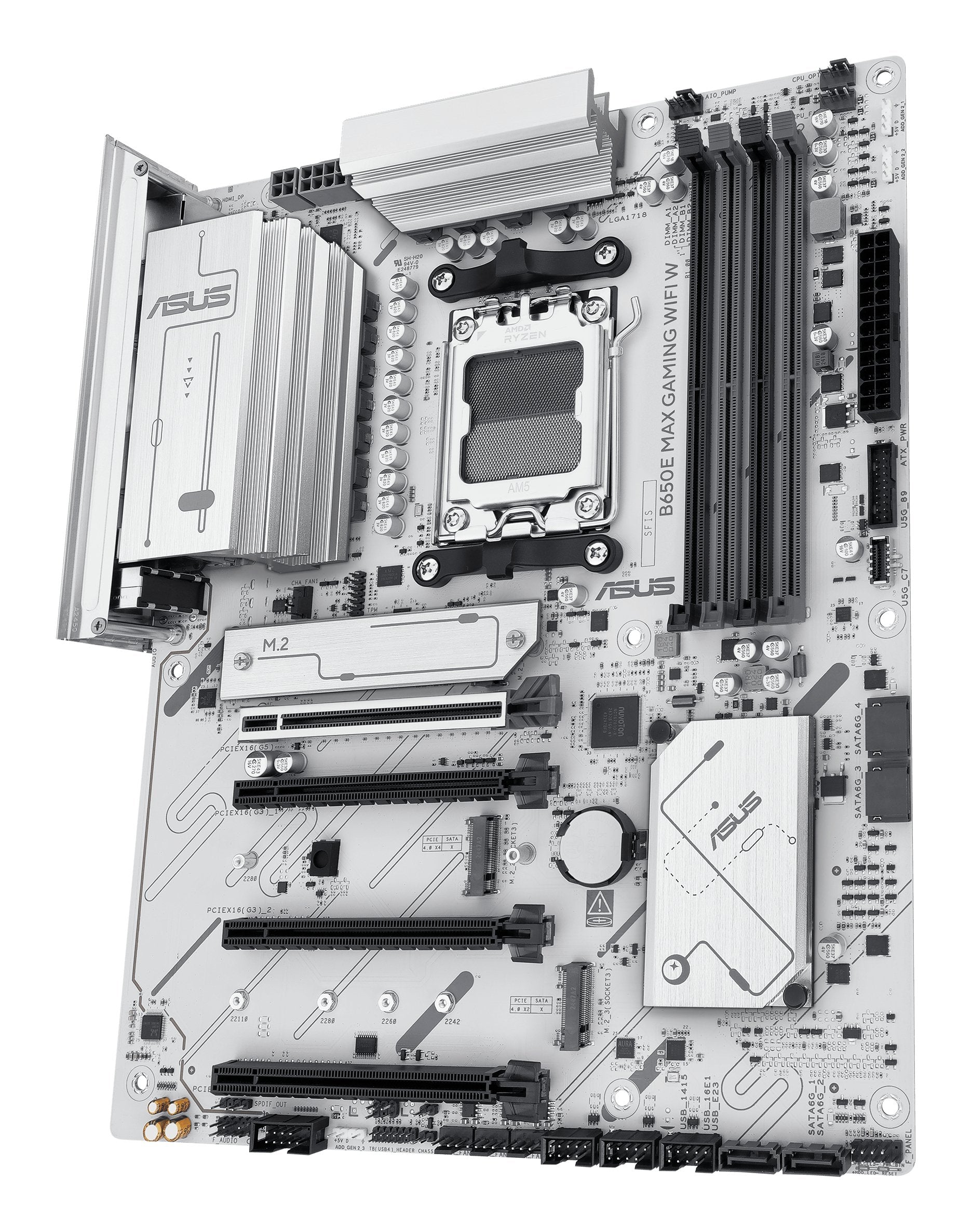 Placa Base Asus B650e Max Gaming Wifi W Amd,Am5,Ddr5,Atx