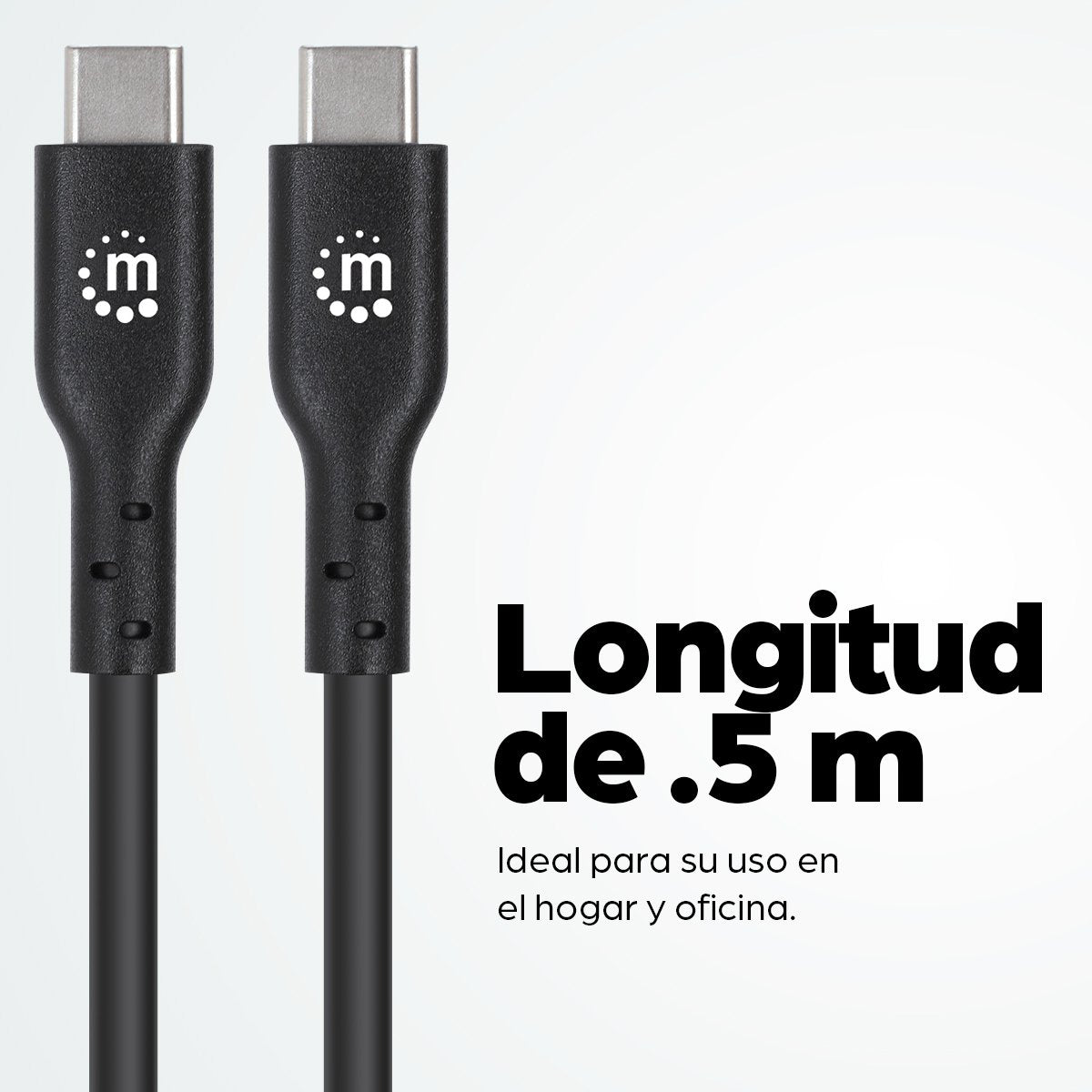 EAN 0766623354868 - Manhattan 354868 cable USB 0,5 m USB C 0,48 Gbit/s imagen 5