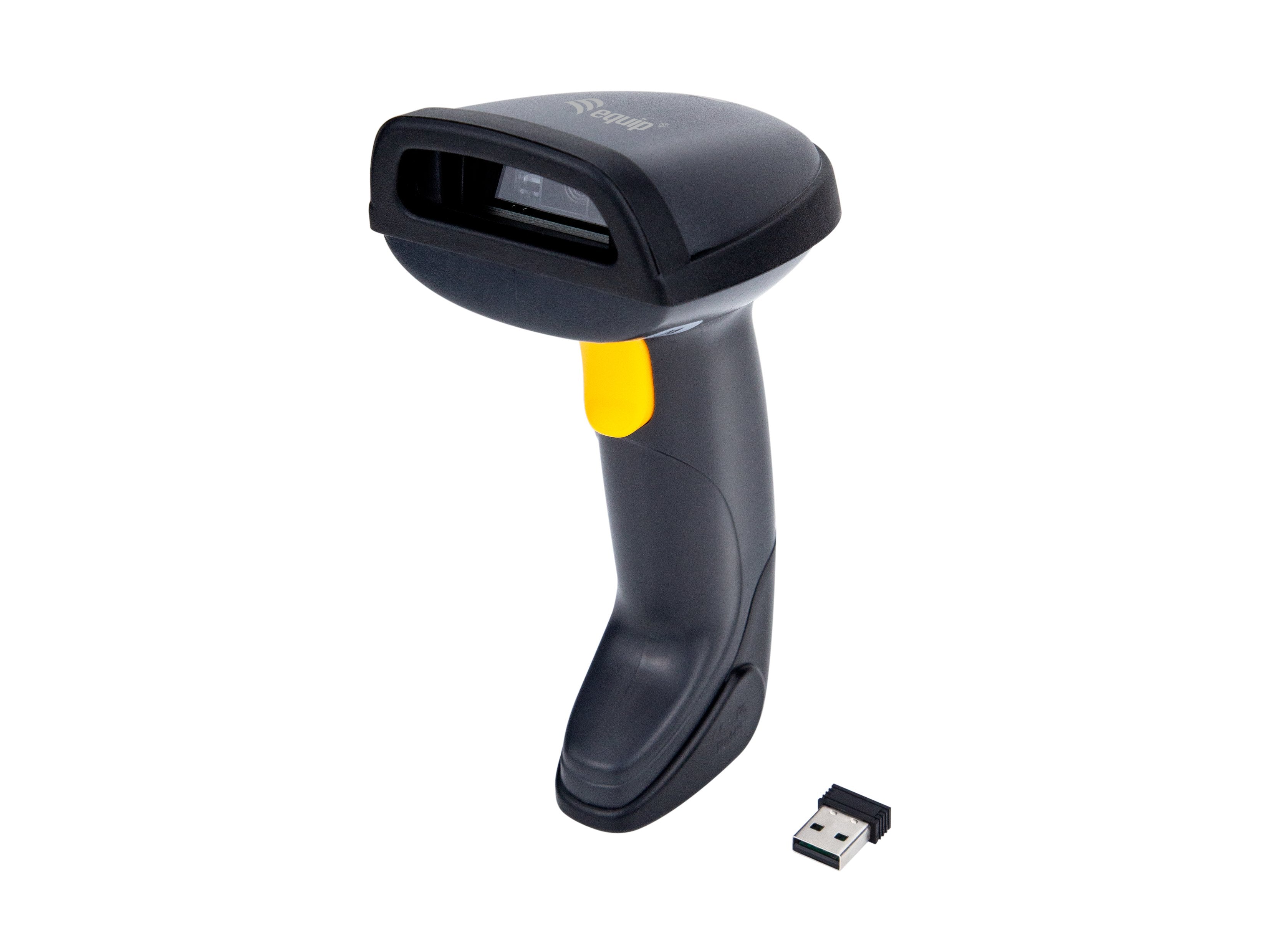 Scanner Codigo De Barras Inalambrico Equip 351029 1d-2d-Qr Soporte Ip54 Vel. 220fps Dist. 15