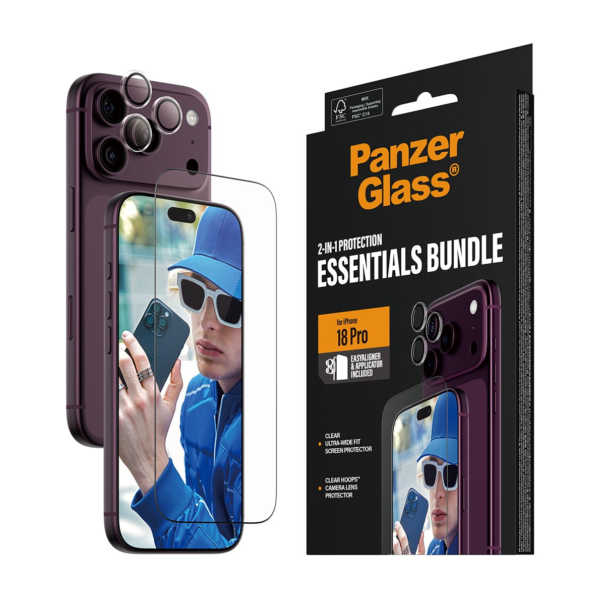 Panzerglass 2-In-1 Essentials Hndle Iphone 18 Pro