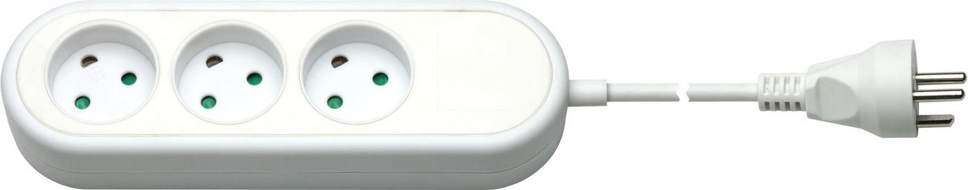Microconnect Gru0033wdk Base Múltiple 3 M 3 Salidas Ac Interior Blanco