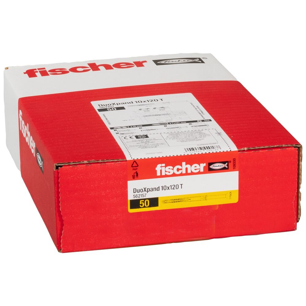 Langschaftdübel Duoxpand 10x120 T 562157