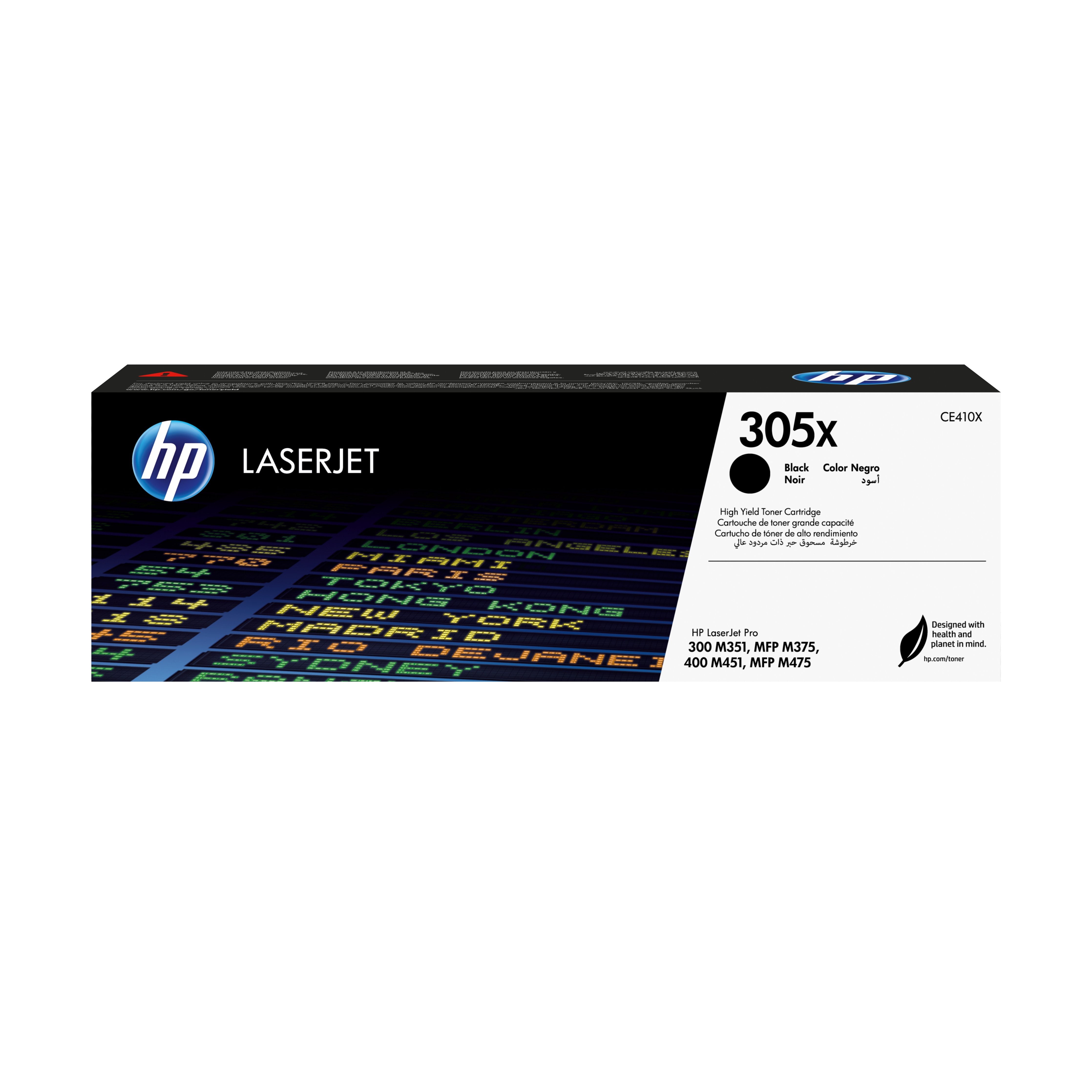 EAN 0884962772355 - HP 305X High Yield Black Original LaserJet Toner Cartridge cartucho de tóner 1 pieza(s) imagen 1
