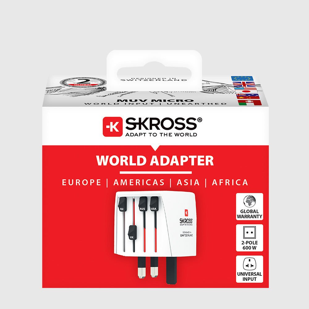 EAN 7640326820369 - Skross MUV Micro adaptador de enchufe eléctrico Universal Blanco imagen 5