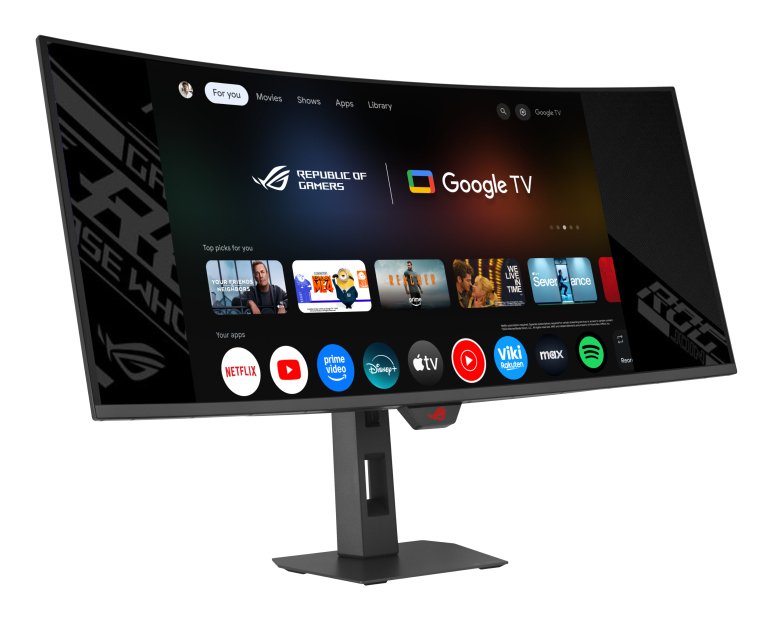 Asus Rog Strix Qd-Oled Xg34wcdmtg, Monitor Gaming 86,4 Cm (34 Pulgadas), Negro, Wqhd, Curvo, Dp, Hdmi, Google Tv, Hdr, Panel 240hz 90lm0b10-B02171