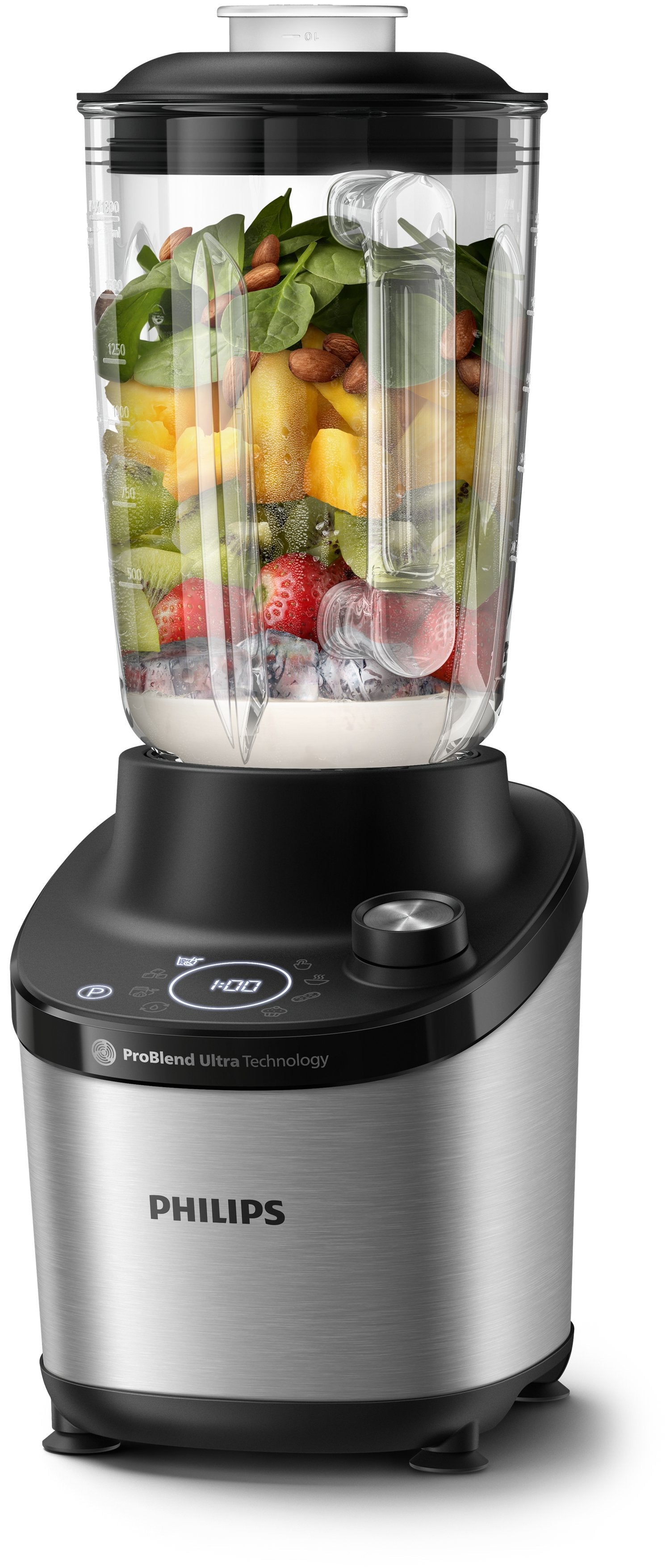EAN 8720389013539 - Philips 7000 series HR3760/00 licuadora Batidora de vaso 1500 W Negro, Metálico imagen 13