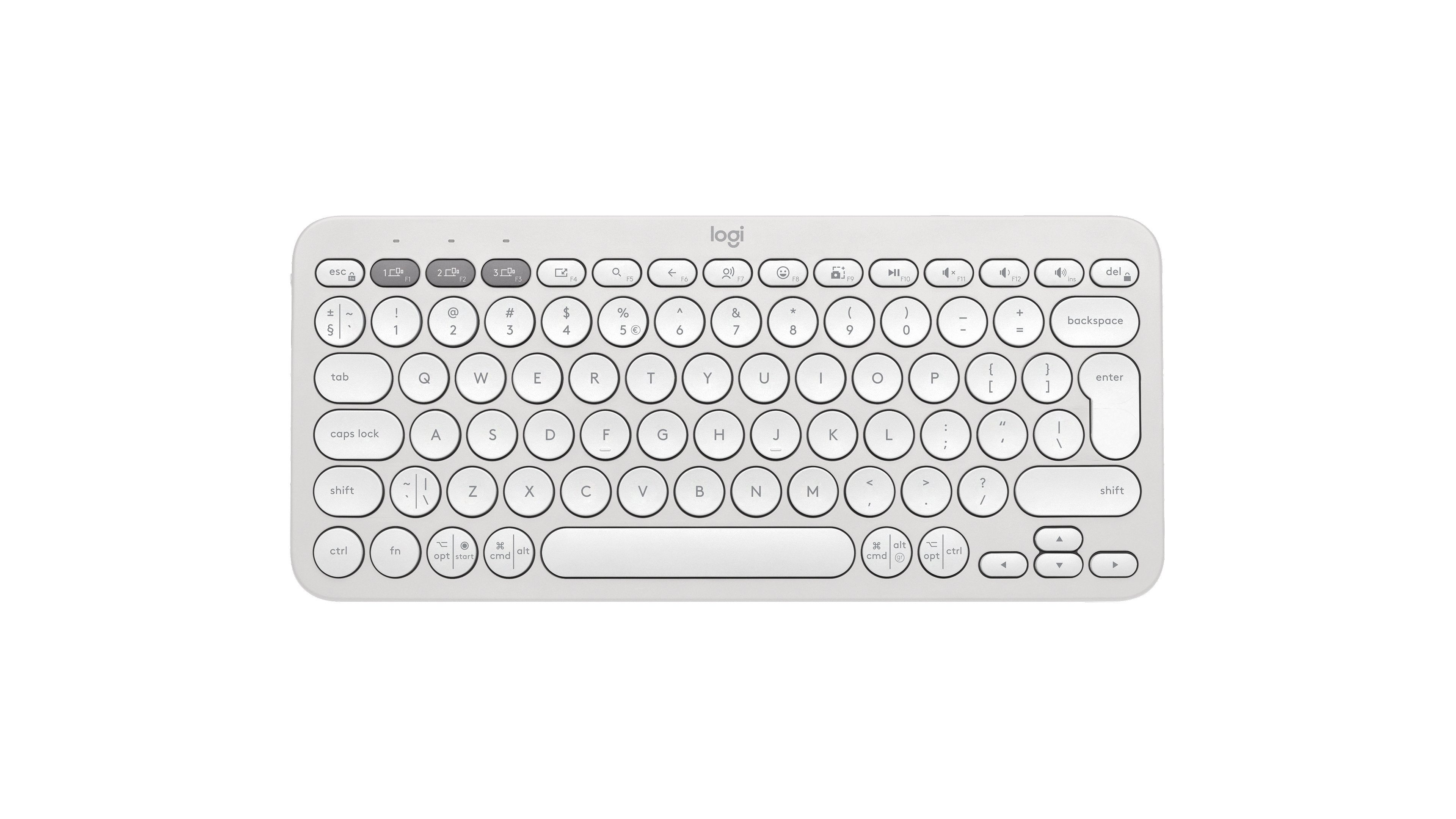 EAN 5099206110878 - Logitech 920-011852 teclado Universal Bluetooth QWERTY Internacional de EE.UU. Blanco imagen 1
