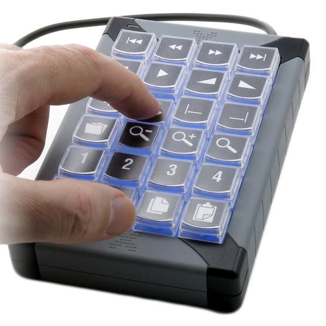 P&I Engineering Xk-24 Teclado Usb Negro, Gris