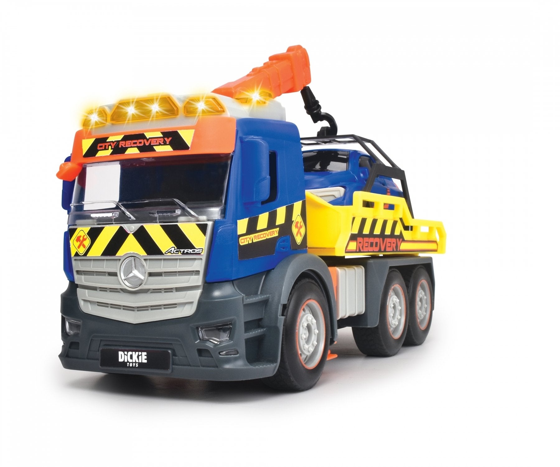 City Mercedes Tow Truck With A Lift