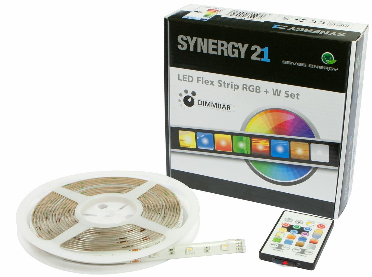 Synergy 21 Led Flex Mrip 5050 - 30 Rgb-W Dc12v Komplett Set V2
