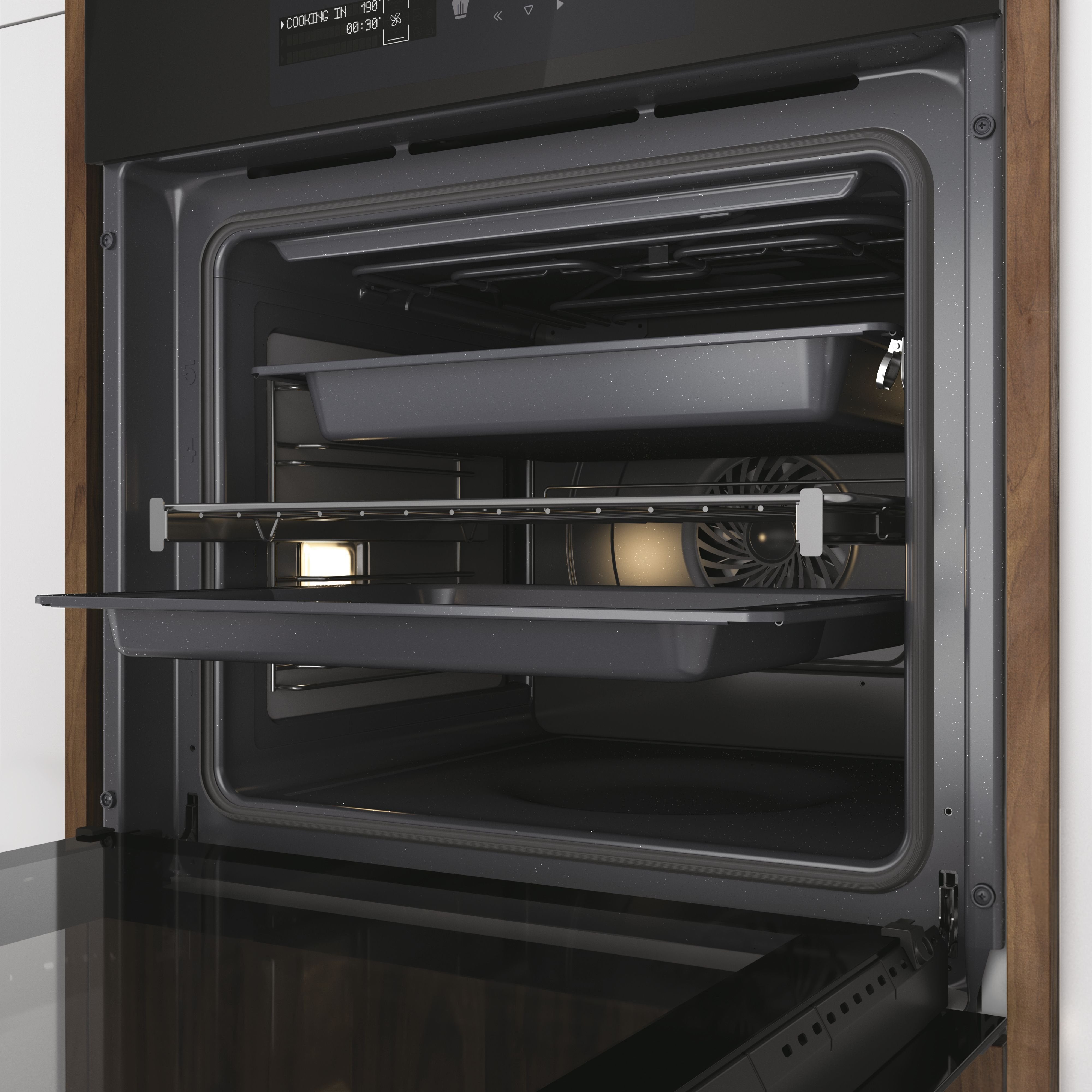 Clase Eficiencia Consumos: A+; Potencia: 0 W; Anchura Espacio Minima: 0 Cm; Profundidad Espacio: 0 Cm; Visualizador: Sí; Tipología Encendido: Electrónica; Tipología: Eléctrico Ventilado