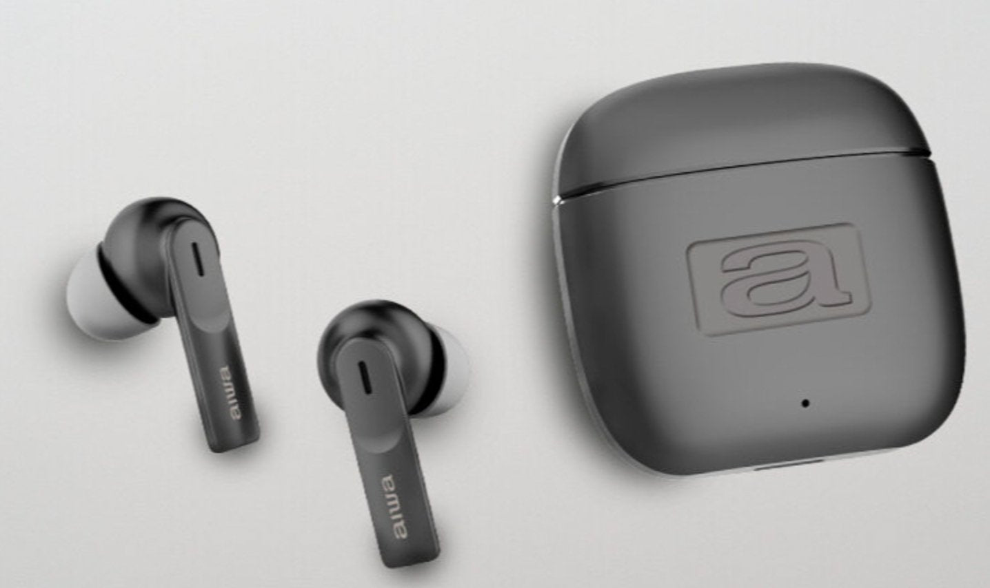 Auriculares Aiwa Ebtw-200 Black  Inear True Wireless