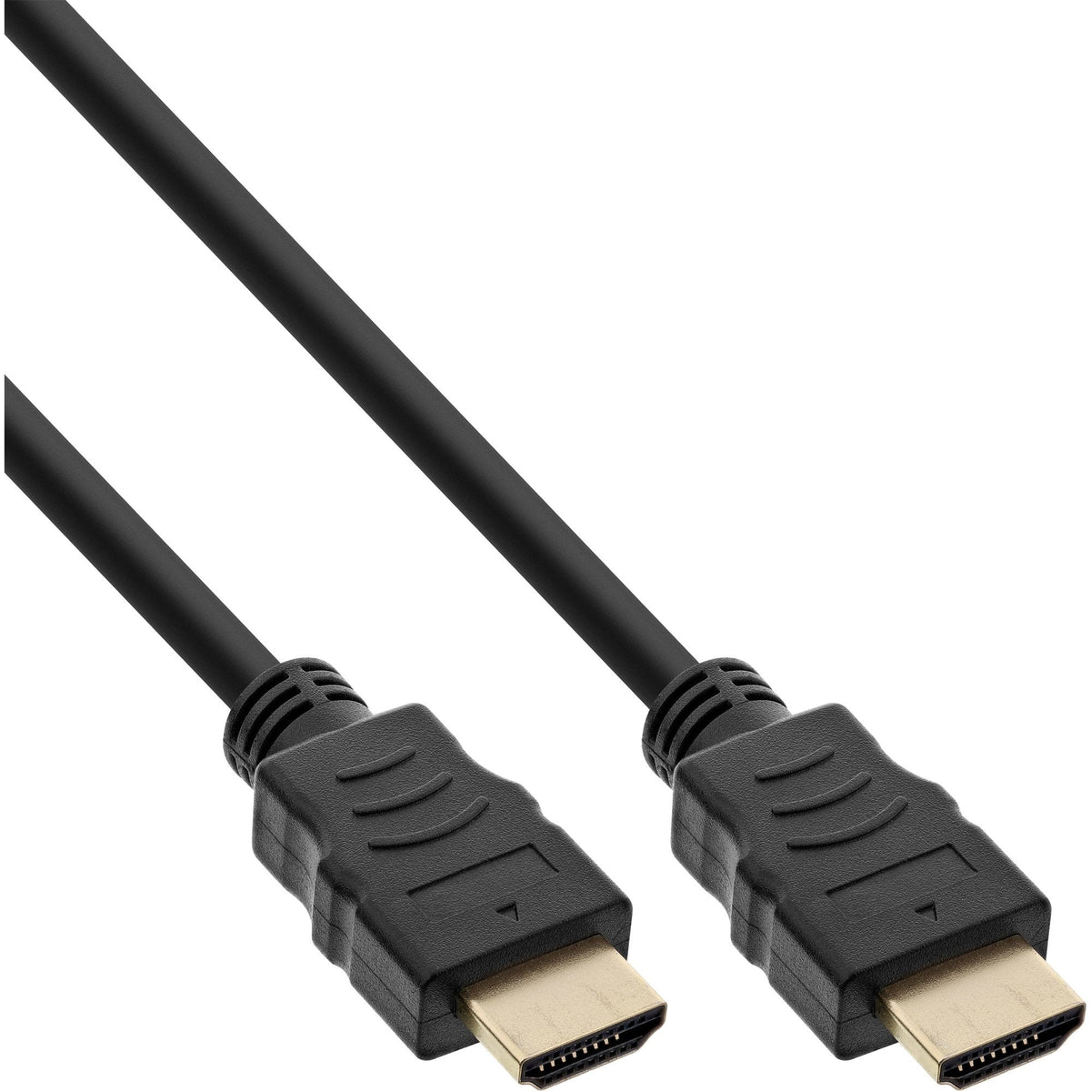 Cable Inline Hdmi Con Ethernet Macho A Macho Negro 1m