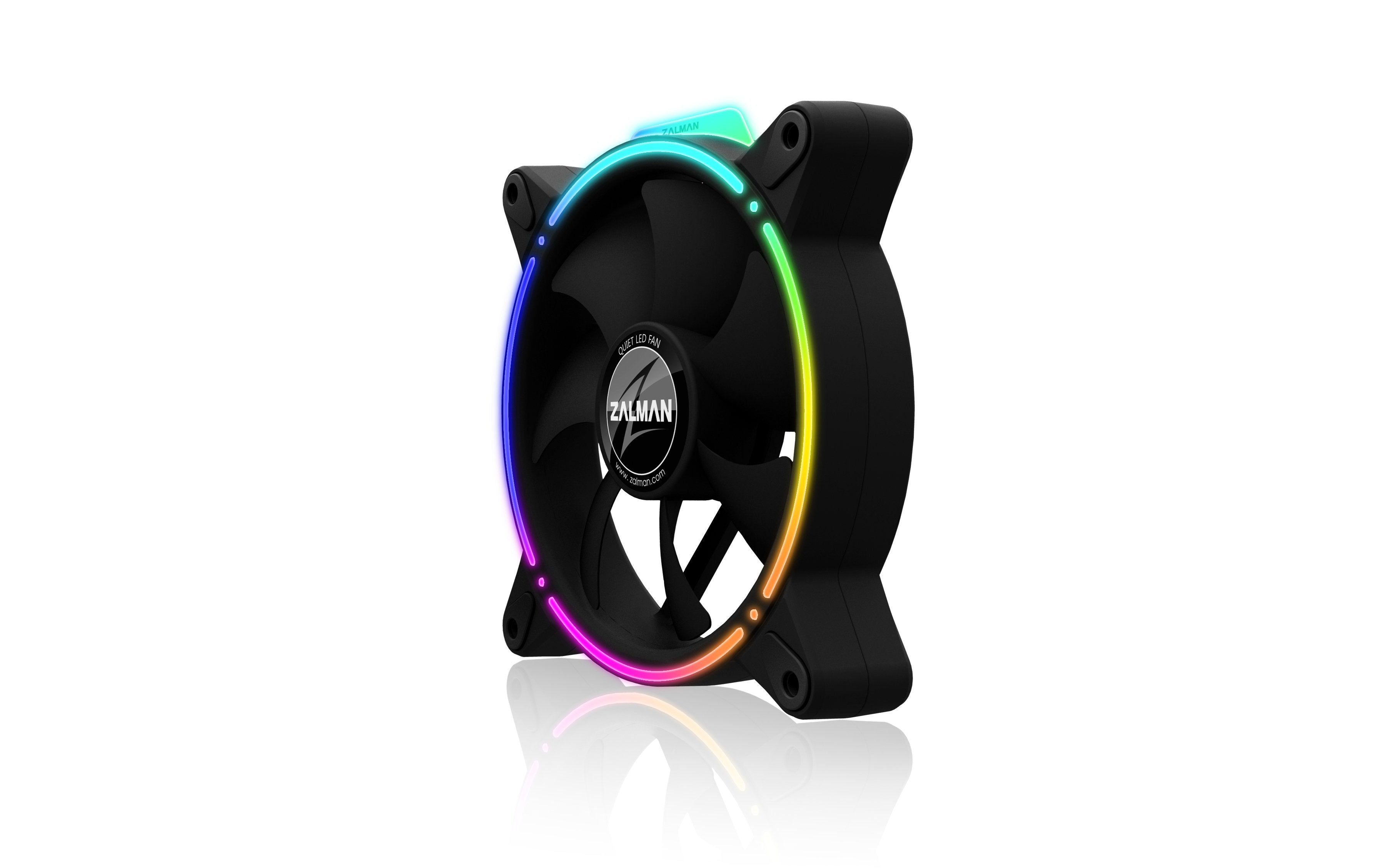 Ventilador Pc  Zalman Zm-Rfd120a 1x Vent 120mm Negro