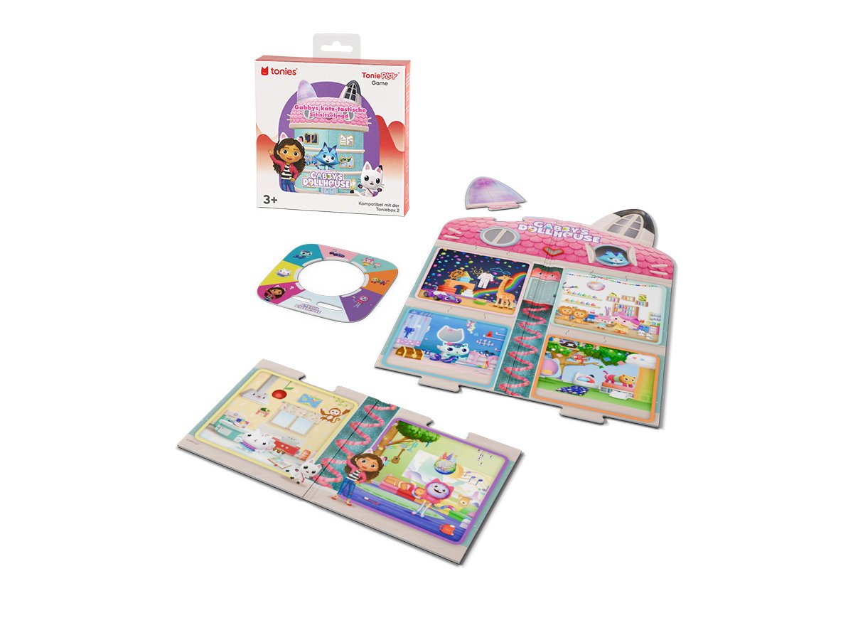 Tonies Tonieplay Game M - La Casa De Muñecas De Gabby: La Búsqueda Del Tesoro Gatática De Gabby, Juego De Habilidad 11003458