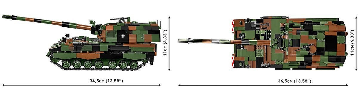 Klocki Panzerhaubitze 2000 1006 Klocków