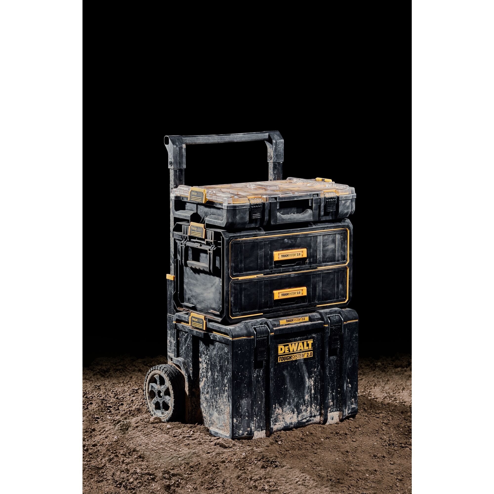 Dewalt Toughsystem 2.0 Cajonera, Caja De Herramientas Amarillo/Negro