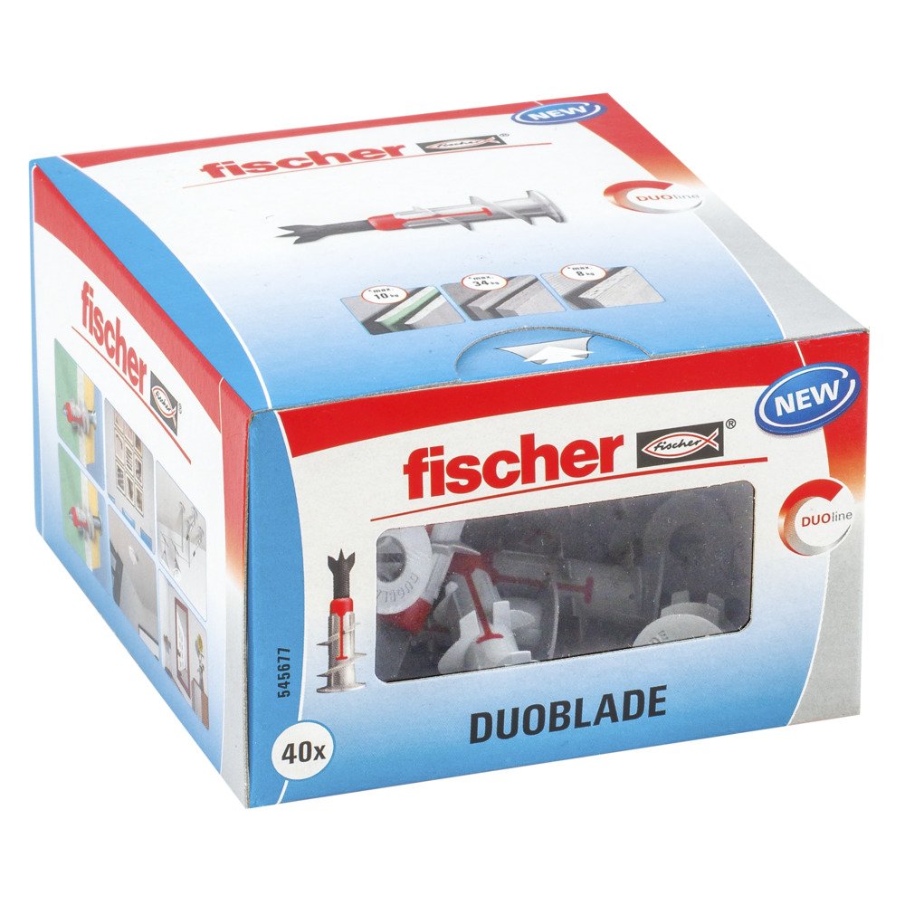 Anclaje Fischer  Para Placas De Yeso Duoblade 545677