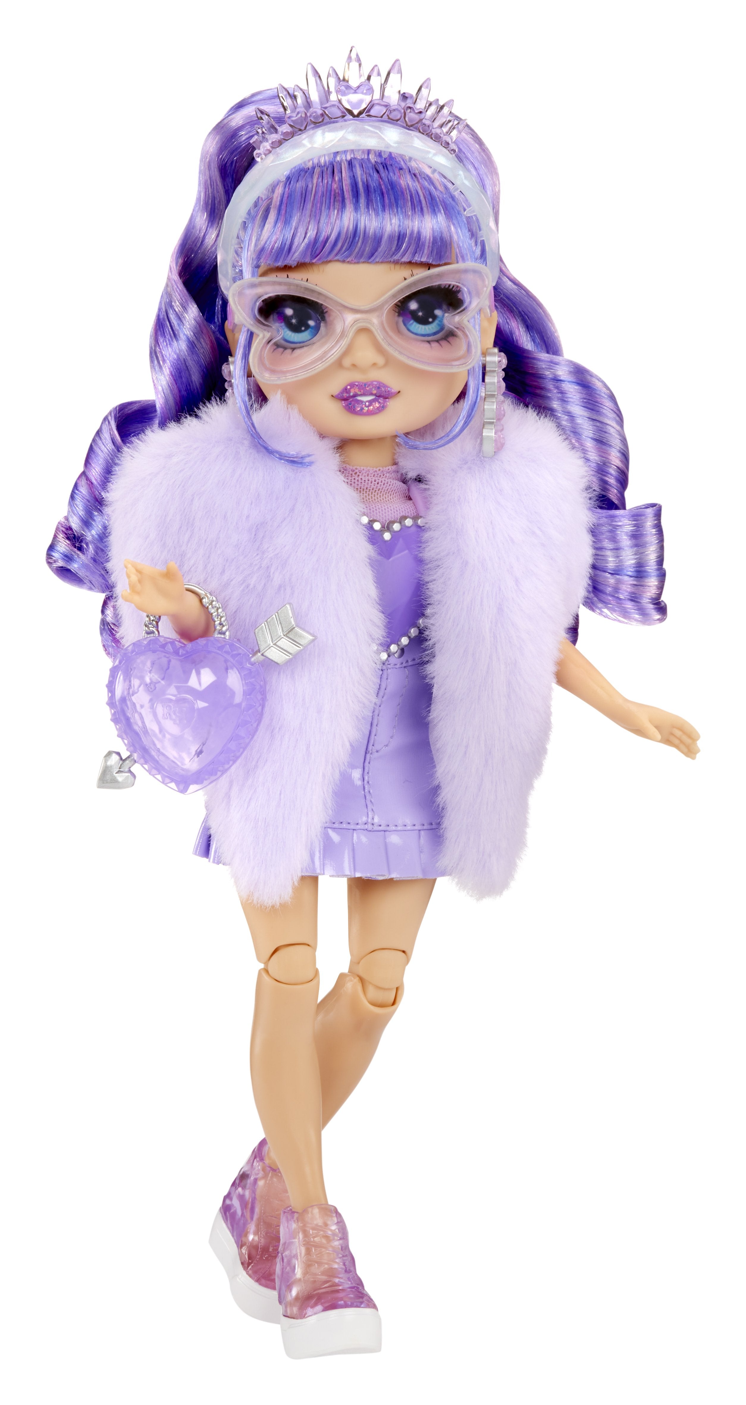 EAN 0035051121404 - Rainbow High Creative Crystals Fashion Doll- Violet imagen 10