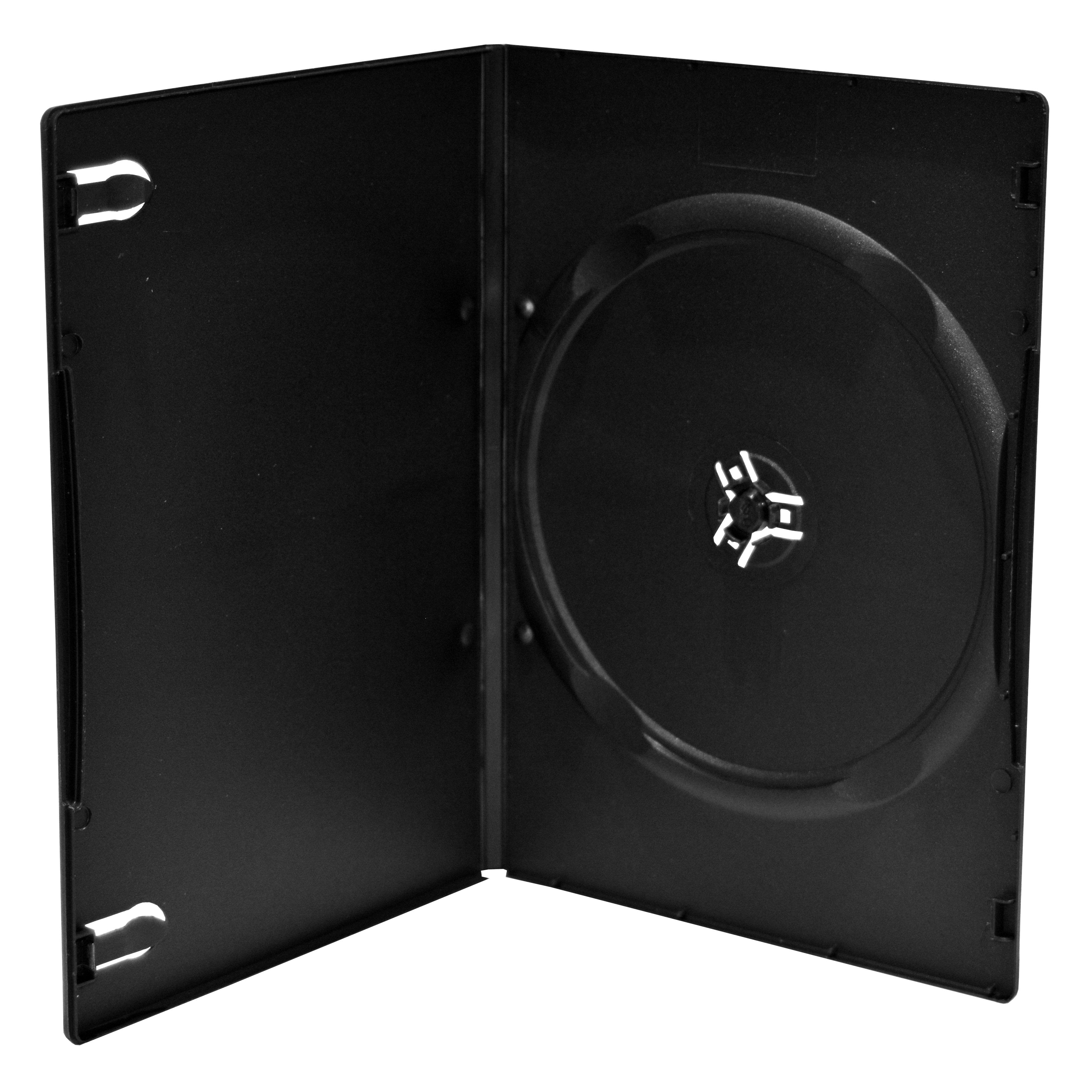 Mediarange Dvd Leerbox 100pcs Single Slim Negro