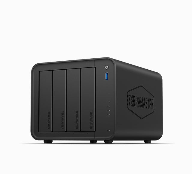 EAN 6939236147385 - TerraMaster F4-425 servidor de almacenamiento NAS Escritorio Intel® Celeron® N5095 4 GB DDR4 0 TB Negro imagen 1