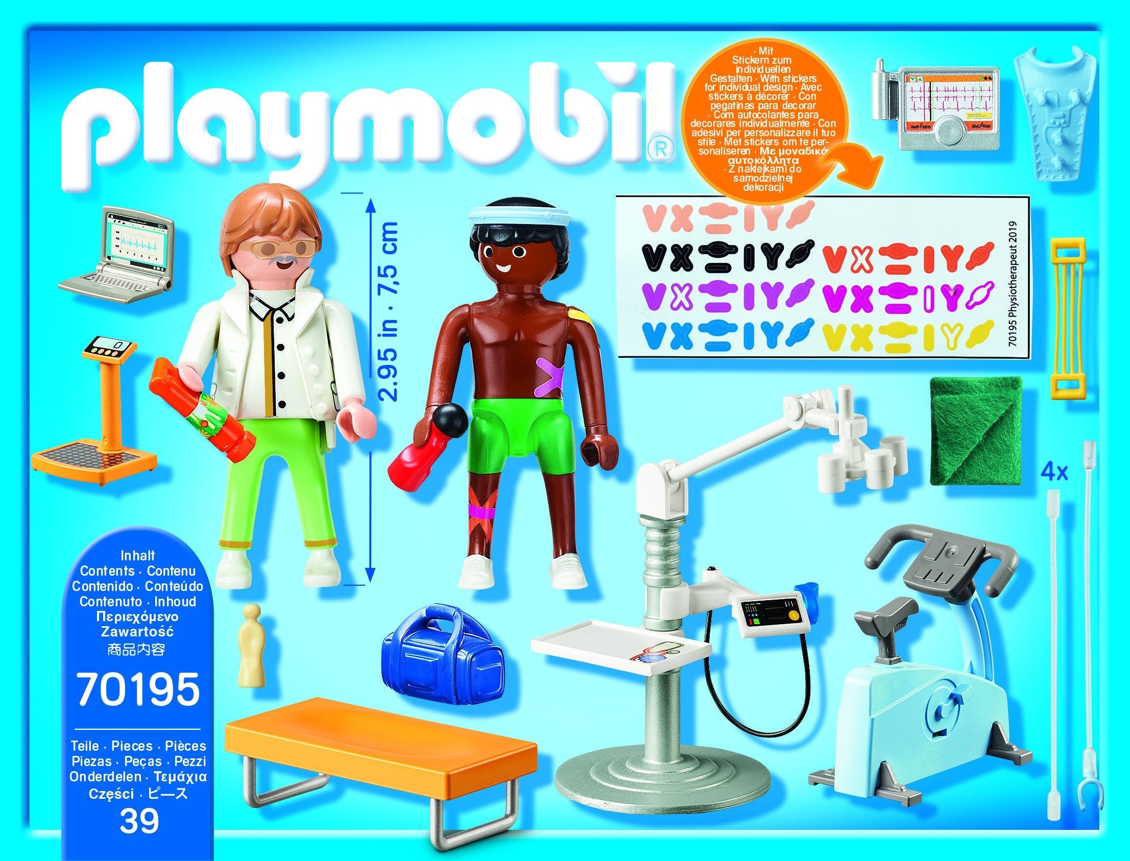 Playmobil Ciudad Hospital Fisioterapeuta