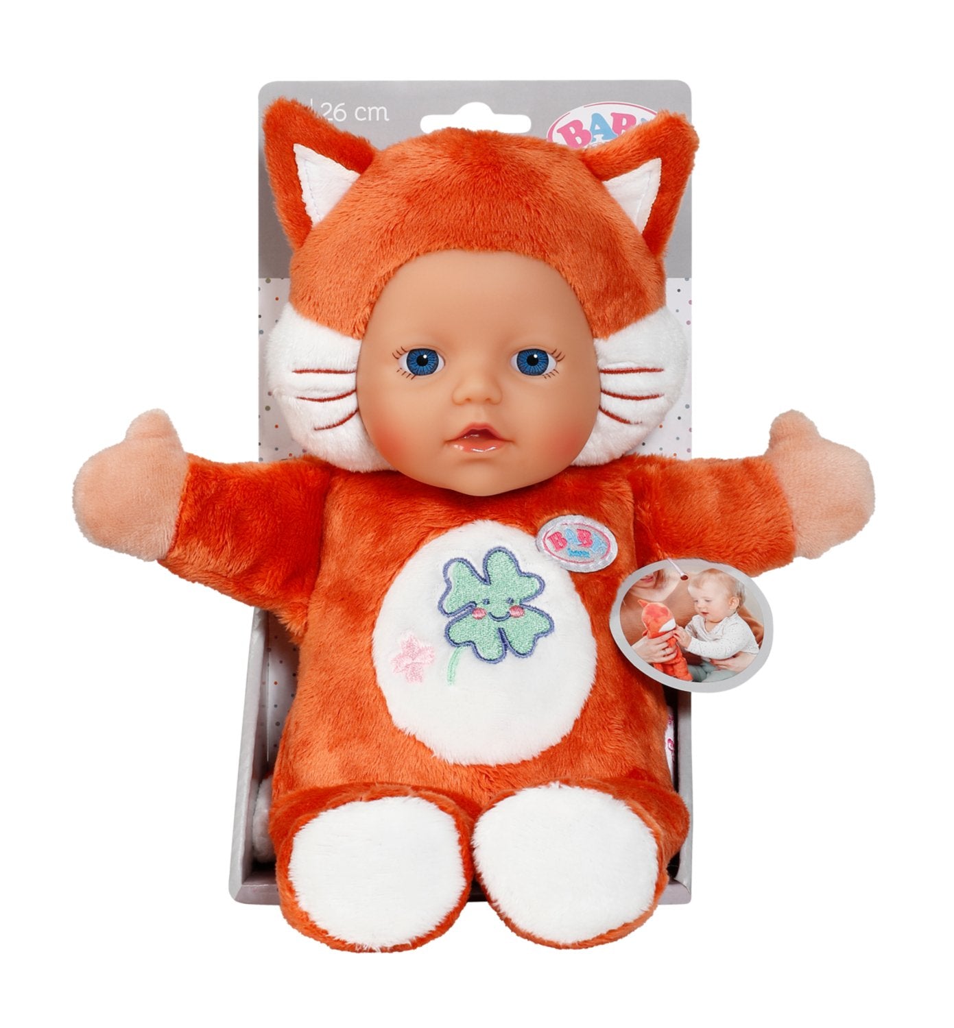 Zapf Creation Baby Born® Para Bebés Zorro, Muñeca 836606