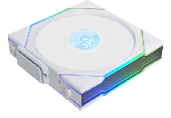 Ventilador De Caja Lian Li Uni Fan Tl Wireless Reverse Rgb - 14cm (Blanco)
