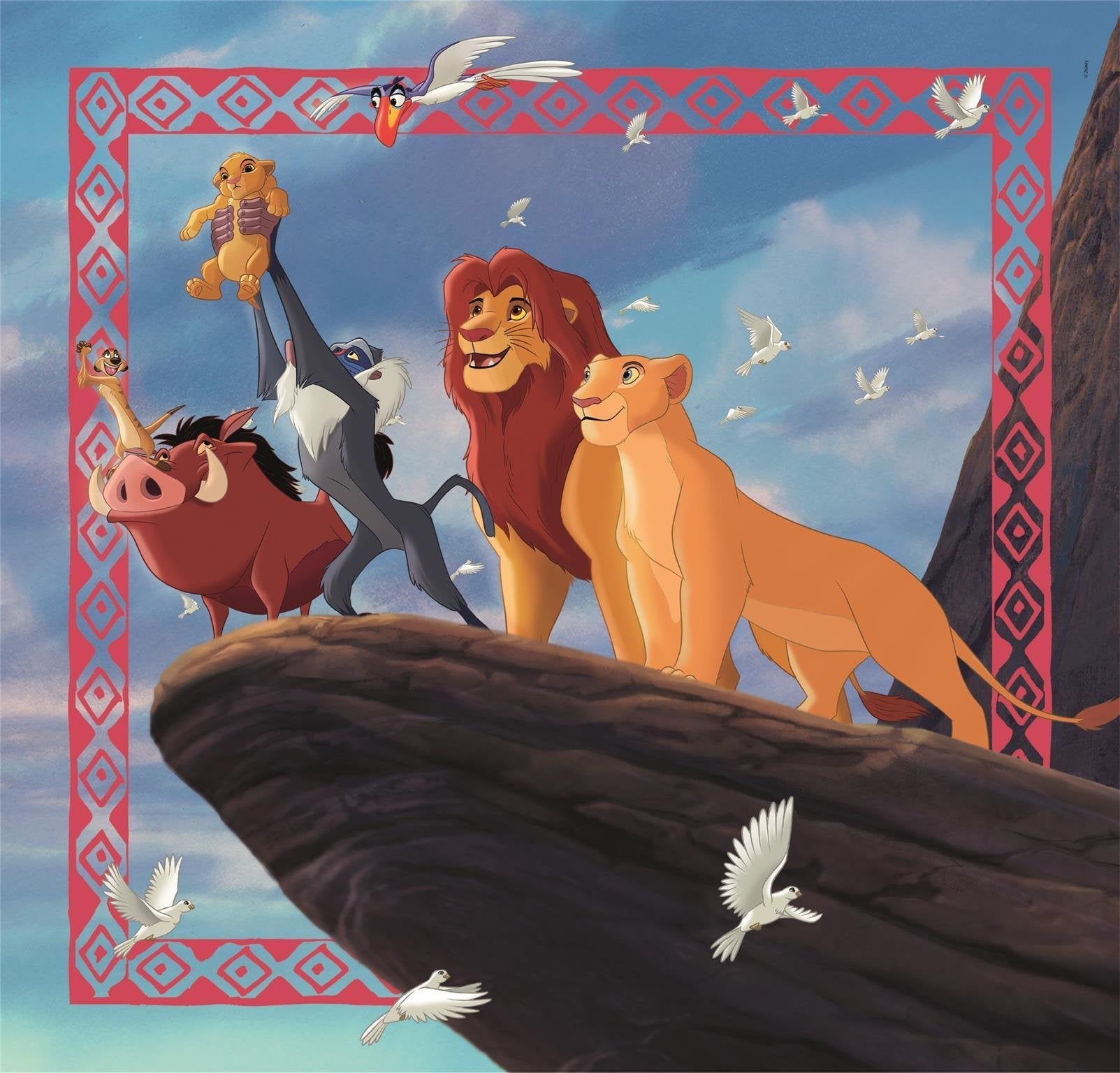 Puzzle El Rey Leon Disney 3x48pzs
