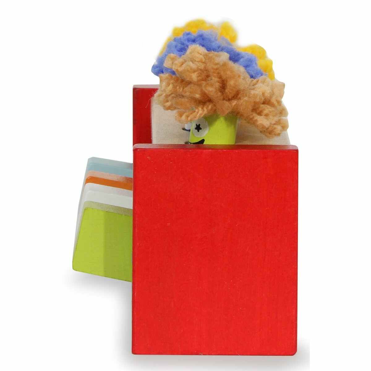 Jamara Juguete De Madera Kidiwood Banco Para Golpear Flying Clowns 2+