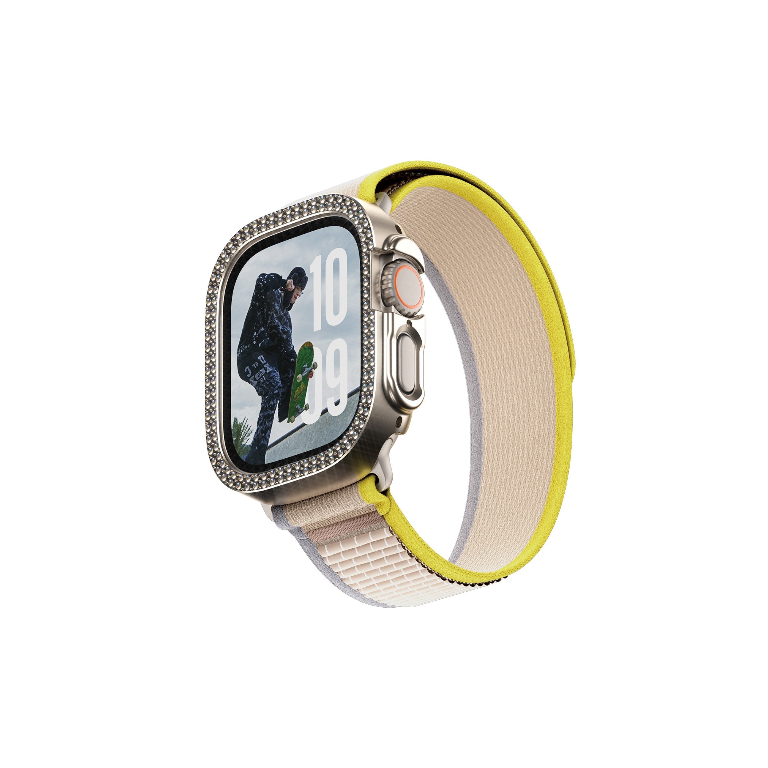 EAN 5715685003820 - PanzerGlass SAFE. by ® Bling Bumper Gold Apple Watch Ultra 3 | Ultra 2 | Ultra | 49mm funda para teléfono imagen 1