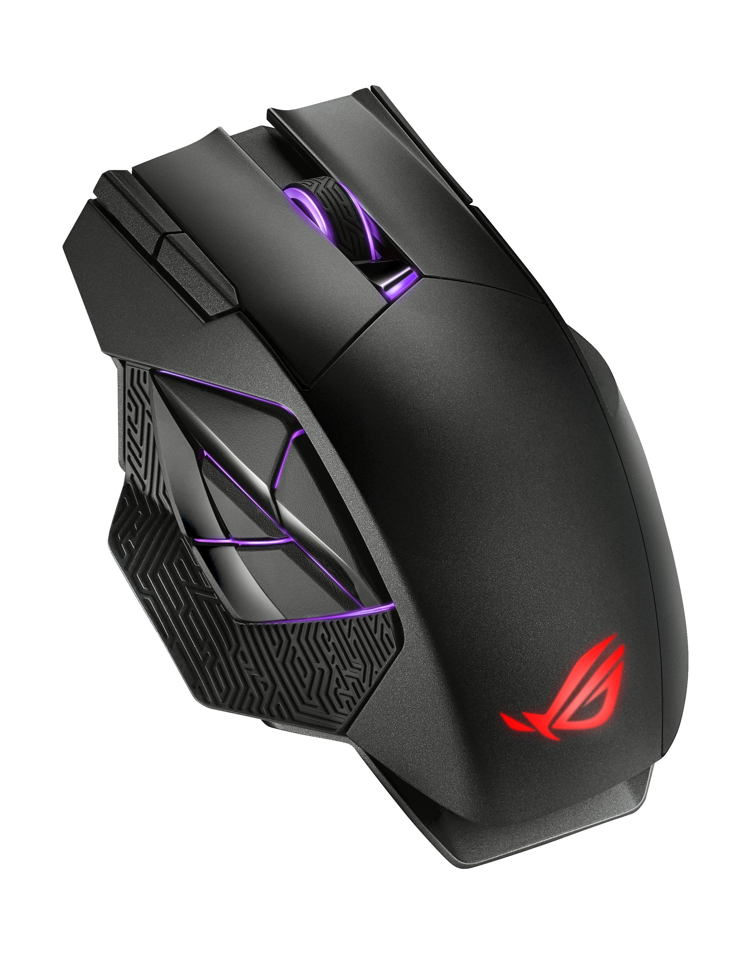EAN 4718017993371 - ASUS ROG Spatha X ratón Juego mano derecha RF Wireless + USB Type-C Óptico 19000 DPI imagen 4