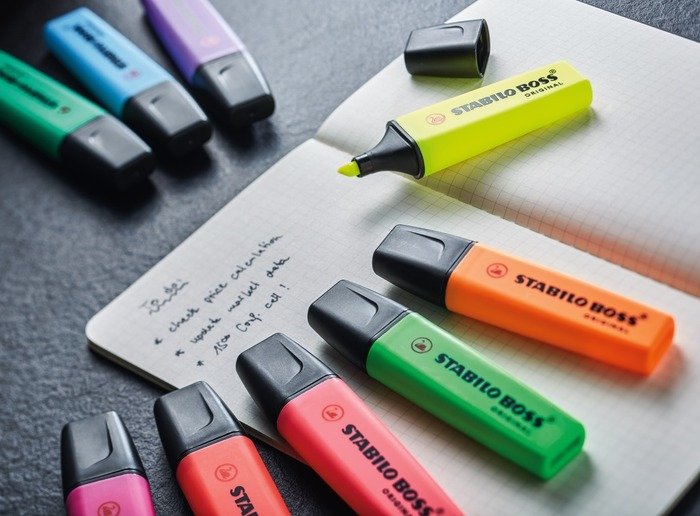 Stabilo Boss Marcador Fluorescente Azul