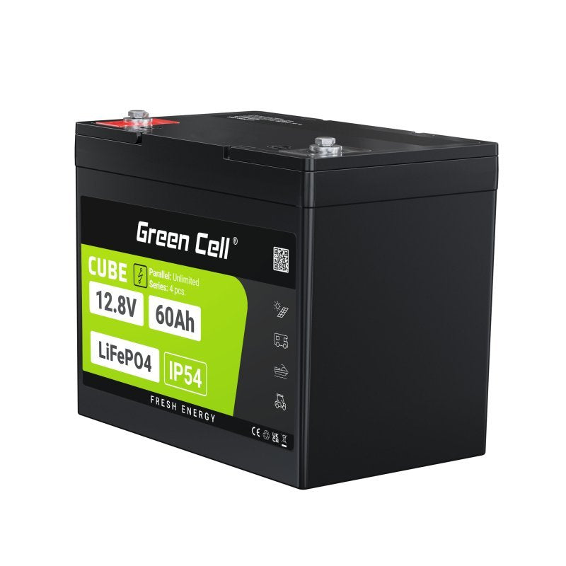 EAN 5904326374850 - Green Cell LFPGC12V60AH batería para sistema ups Fosfato de hierro-litio (LiFePo4) 12,8 V 60 Ah imagen 10