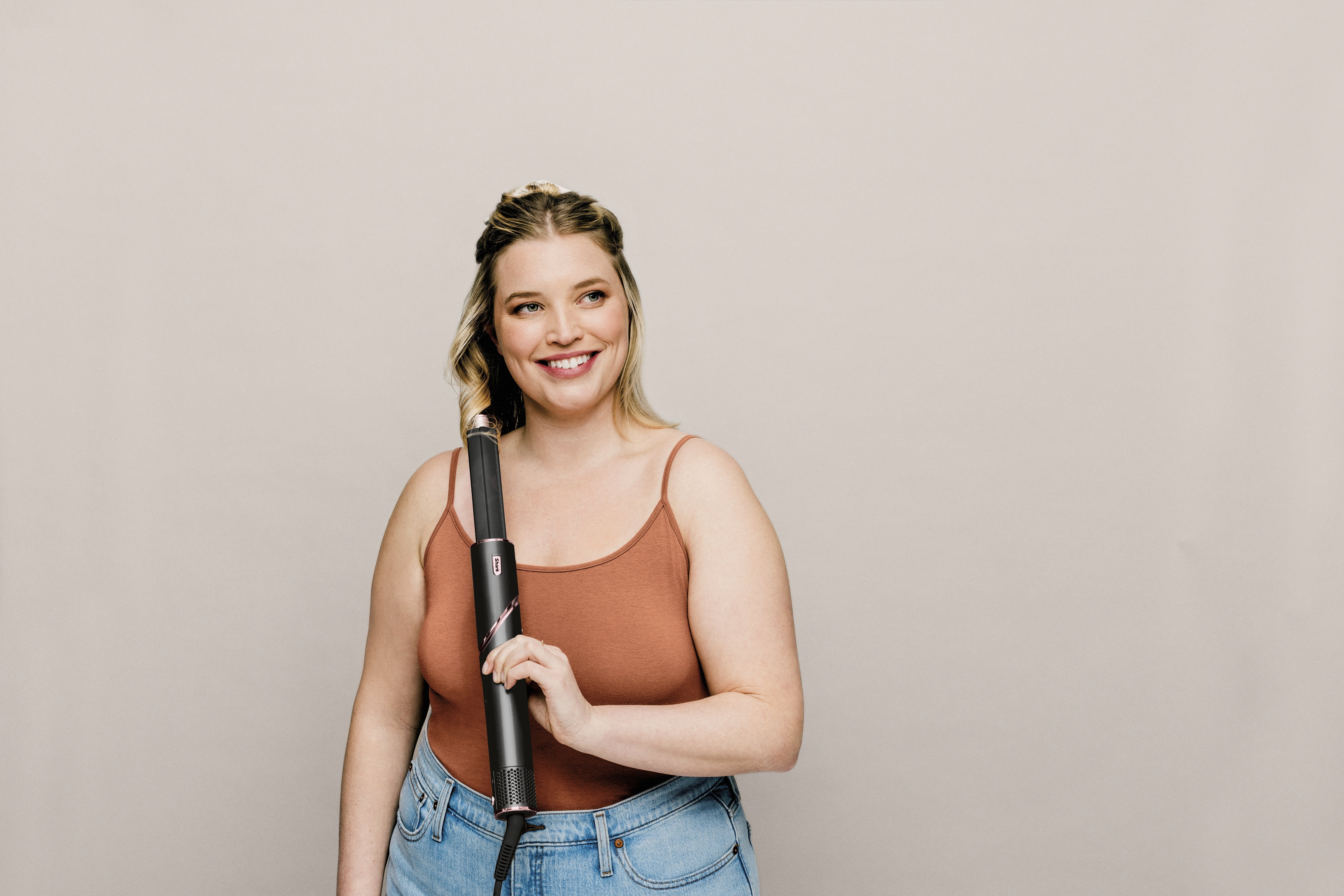 EAN 622356270601 - Shark FlexStyle HD424EU Herramienta de peinado con múltiples accesorios Caliente Negro, Oro rosa 1400 W 2, imagen 19