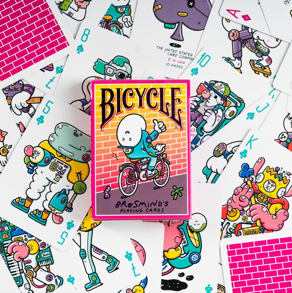 EAN 0073854093863 - Bicycle Brosmind Four Gangs juego de cartas 56 pieza(s) imagen 4
