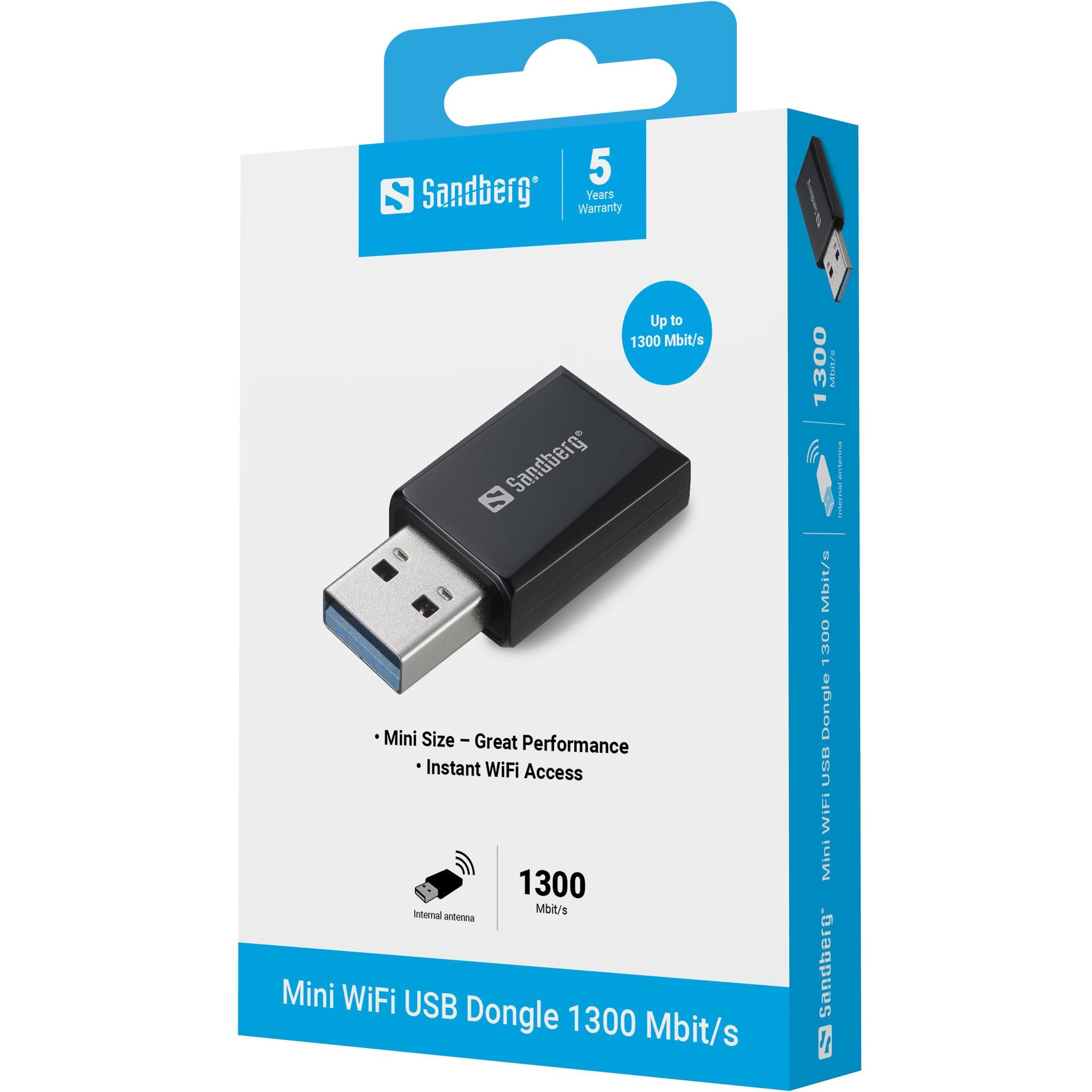 EAN 5705730134418 - Sandberg 134-41 adaptador y tarjeta de red WLAN 1267 Mbit/s imagen 6