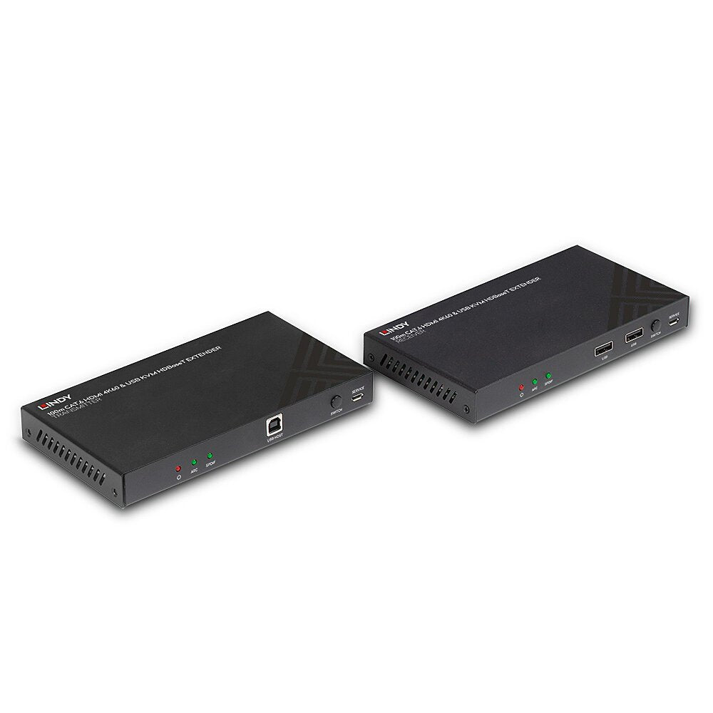 Lindy 38343 Extensor Kvm Transmisor Y Receptor (Lindy Kvm Extender 100m Hdbaset Hdmi 4k60)