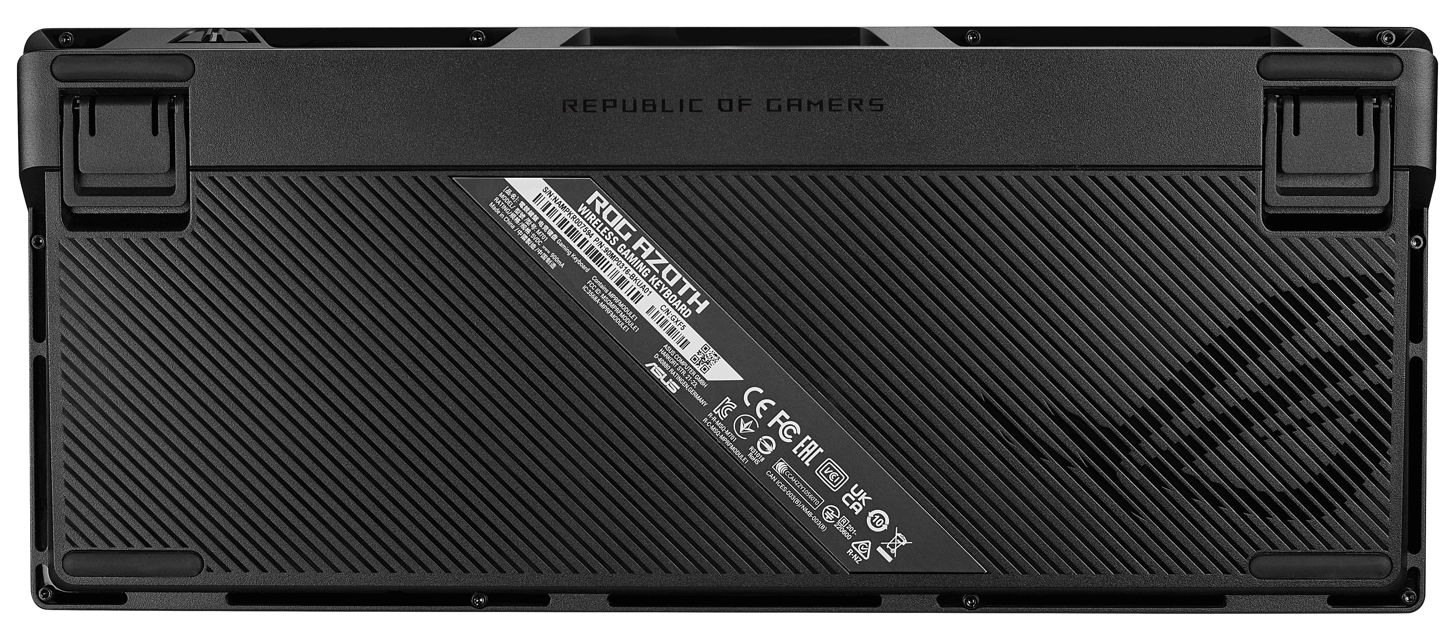 Teclado Francés Asus Rog Azoth Teclado Gaming