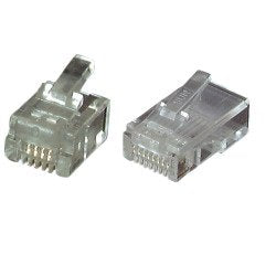 Efb 37511.1-100 Modular Stecker Utp E-Mo 6 4 Sf Rj11 Ve=100