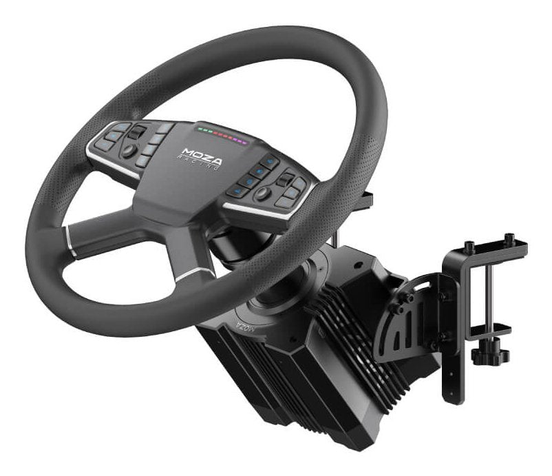 Moza Racing Soporte Rs062 / Clamp For Truck Wheel Negro